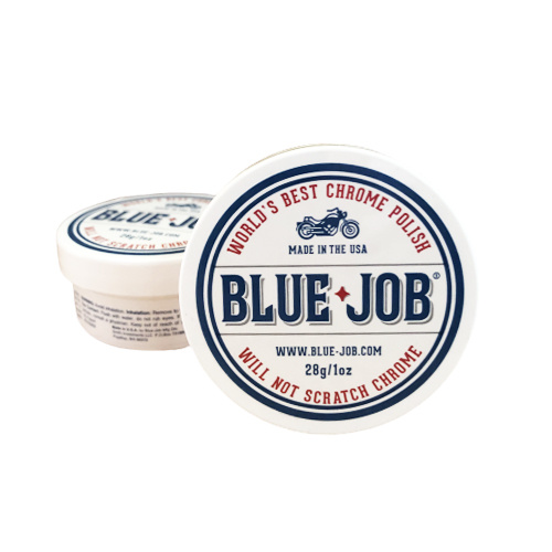 Blue job exhaust pipe, removes blue color.