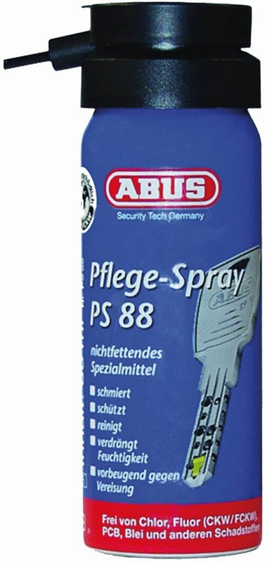 Lock spray, ABUS PS 88, spray-bottle