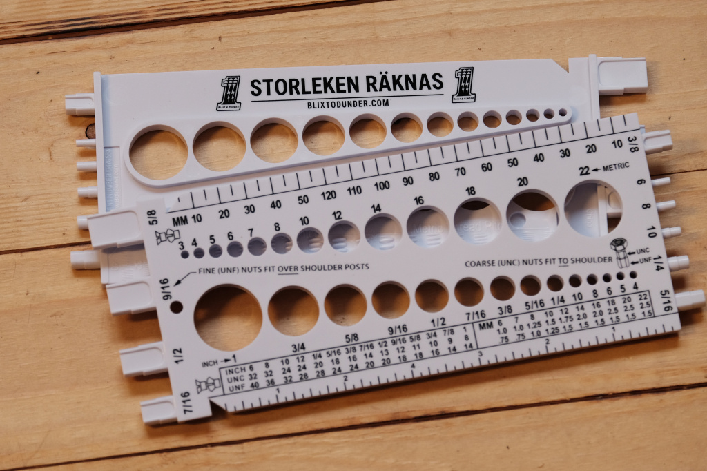 Size-it, m�tverktyg f�r skruv