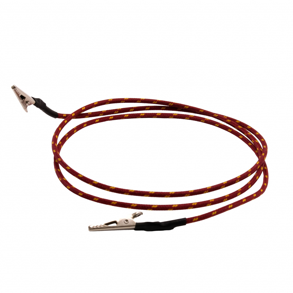 Testkabel tyg - r�d