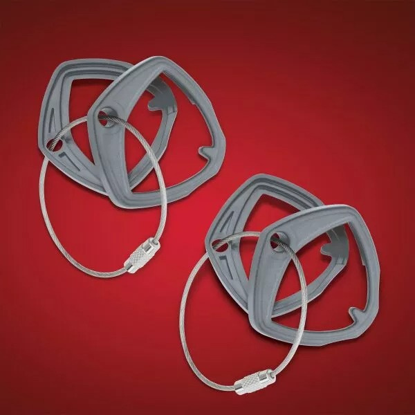 Show Chrome Grey Spyder Key Covers Grey Spyder Key Covers