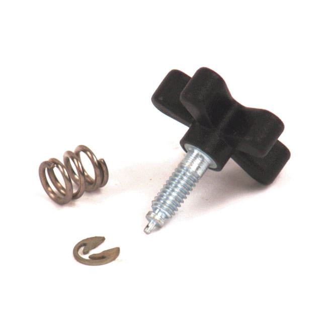 Throttle Tension Screw Kit. Large Plastic Knob 74-17B.T., 79-21 Xl. (E