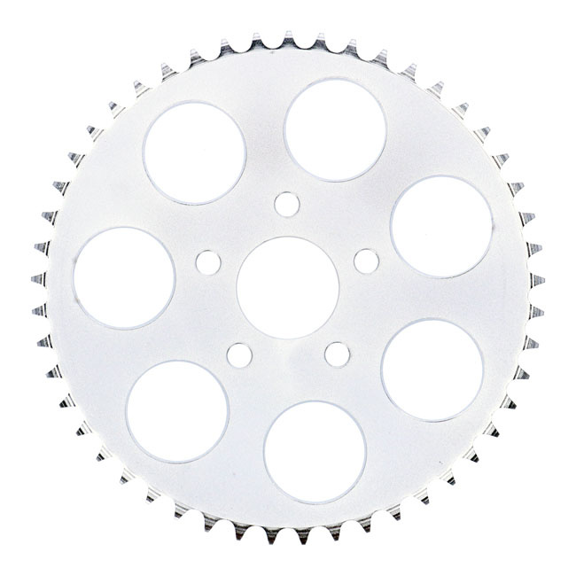 Rear Sprocket, Zinc. 49T 73-85 4-Sp B.T., 79-81 Xl
