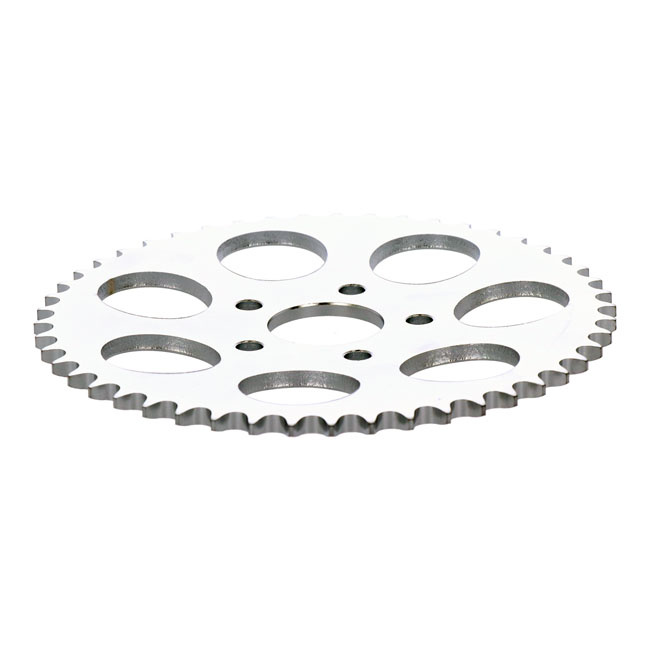 Rear Sprocket, Zinc. 49T 73-85 4-Sp B.T., 79-81 Xl