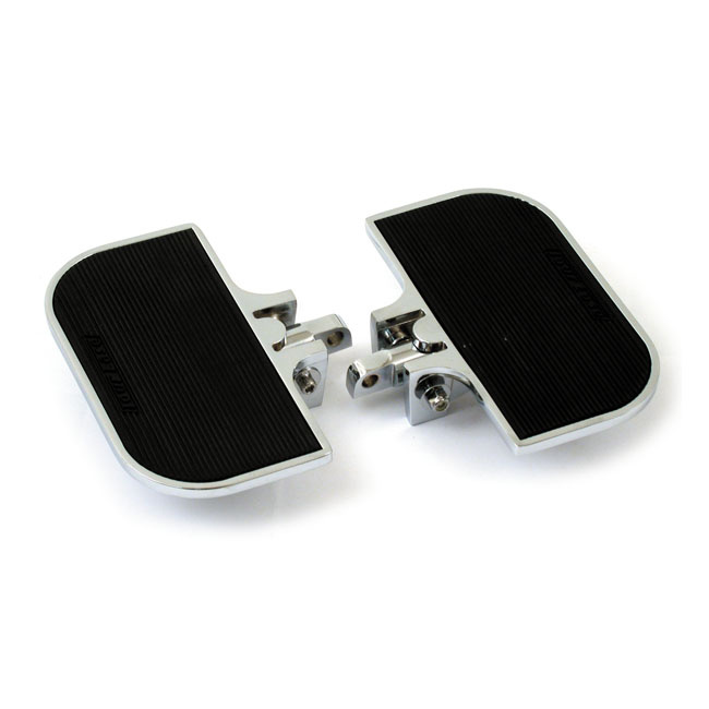 Mini-D Floorboards, Black Inlay Traditional H-D Male Mount
