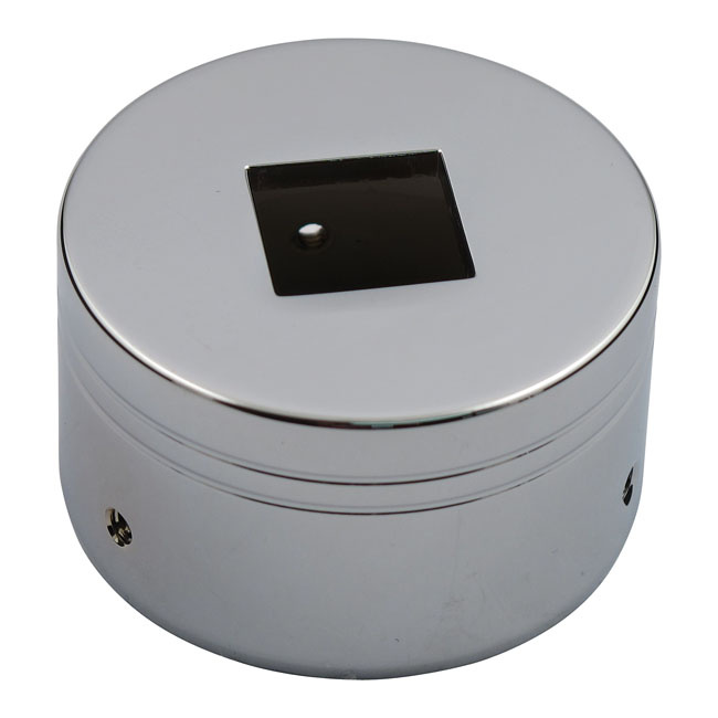 Oil Gauge Cover. Chrome Universal