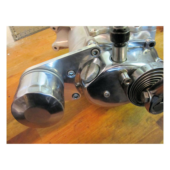 Streethogs 4-Sp Oil Filter Bracket 36-86 4-Sp B.T.