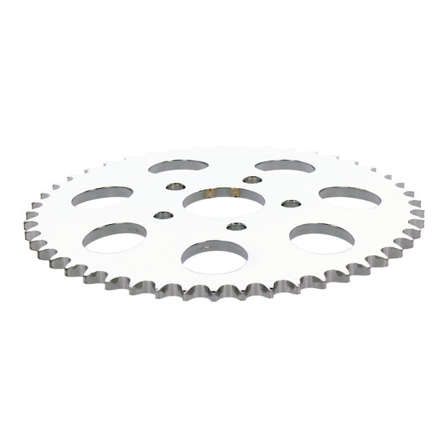 Rear Sprocket, Chrome. 47T 73-85 4-Sp B.T., 79-81 Xl