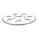 Rear Sprocket, Chrome. 47T 73-85 4-Sp B.T., 79-81 Xl Rear Sprocket, Chrome. 47T 73-85 4-Sp B.T., 79-81 Xl