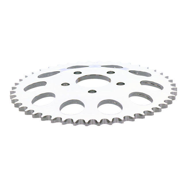Rear Sprocket, Chrome. 46T 82-85 Fxr, 73-99 Style Offset Chop  50Mm Id
