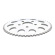 Rear Sprocket, Chrome. 46T 82-85 Fxr, 73-99 Style Offset Chop 50Mm Id Rear Sprocket, Chrome. 46T 82-85 Fxr, 73-99 Style Offset Chop 50Mm Id