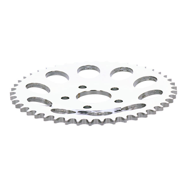Rear Sprocket, Chrome. 46T 82-85 Fxr, 73-99 Style Offset Chop  50Mm Id