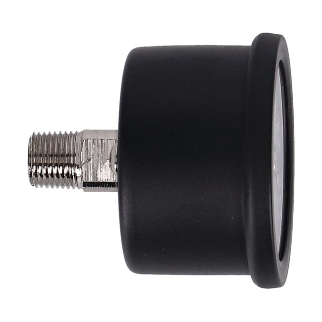 Marshall Oil Pressure Gauge, 0-60 Psi. Black Housing