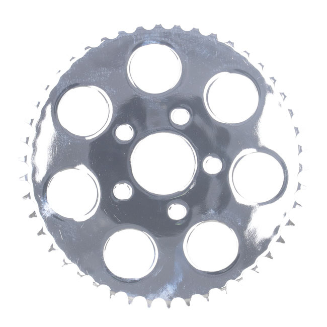 530 Chain Conversion Rear Sprocket 46T. Chrome 86-92 Xl, 92-99 Xl When