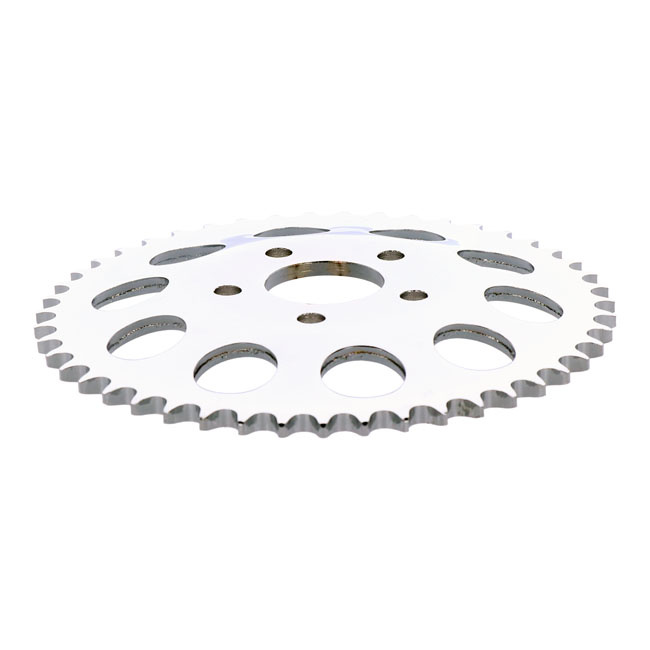 Rear Sprocket, Chrome. 47T 82-85 Fxr, 73-99 Style Offset Chop  50Mm Id