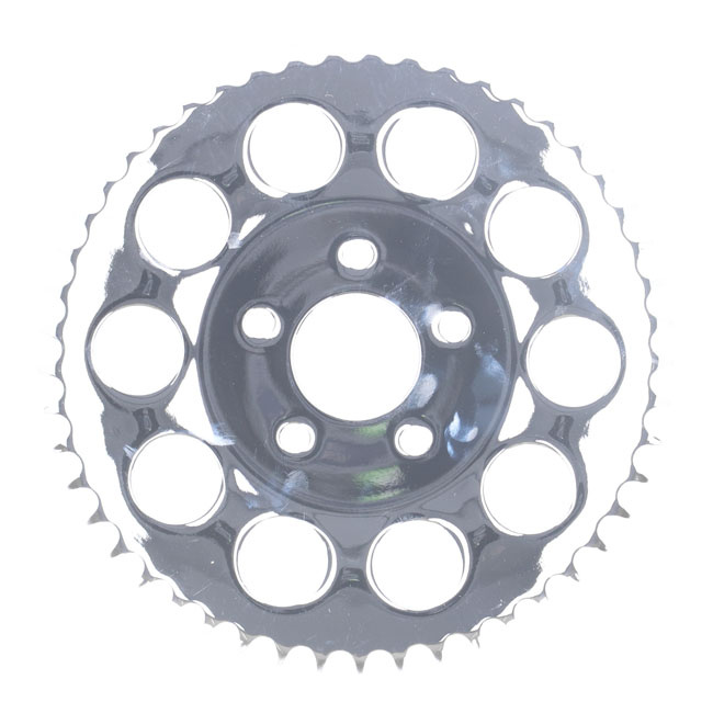 Rear Sprocket, Chrome. 49T 82-85 Xl