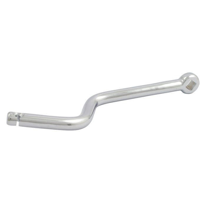 Clutch release lever. Chrome 65-E79 Big Twin with foot clutch (with al
