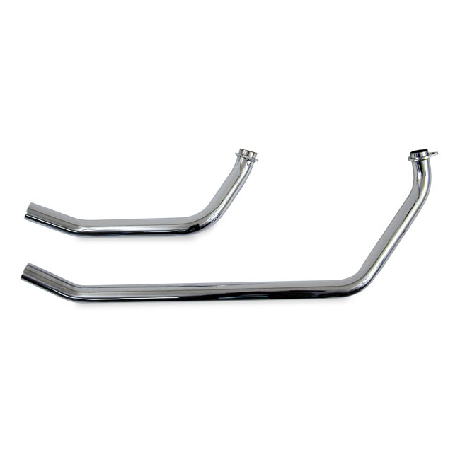 Paughco, Upswept Head Pipes. S-Pipe - Around Oil Tank 70-84 Shovel Rig