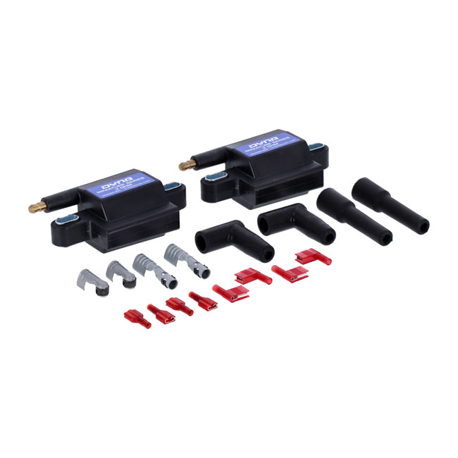 Dynatek, Dyna Miniature Coil Set. Single Tower, 12V, 3 Ohm 65-99 B.T.,