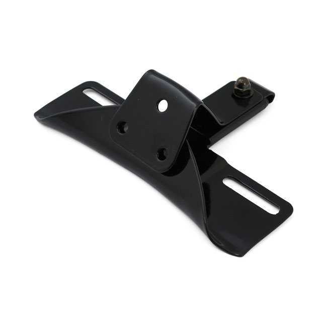 License Plate Bracket Oem Style, 3-Hole. Black L75-98 Xl, 76-84 Fl, 71