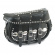 King Saddlebags, Black, Studded 36-57 Rigid B.T. With Halfmoon Bracket King Saddlebags, Black, Studded 36-57 Rigid B.T. With Halfmoon Bracket