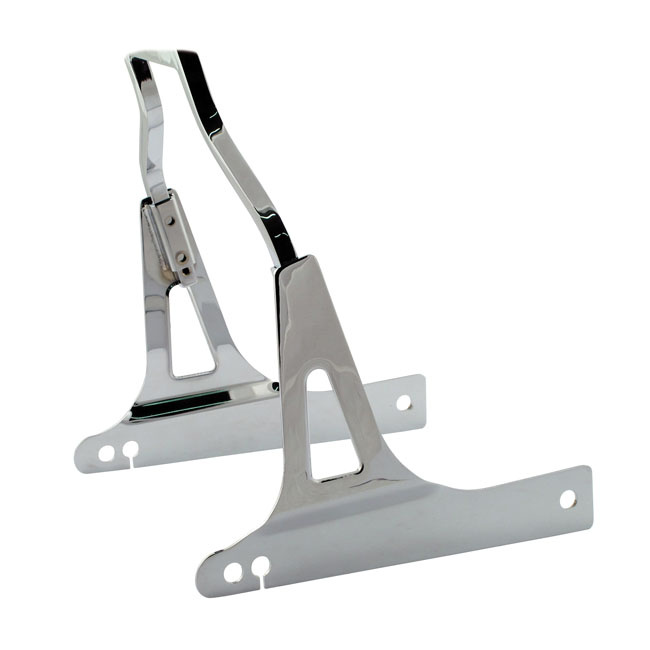 Sissybar Side Plates Rigid Mount 06-17 Dyna (Excl. Fld, Fxdf, Fxdwg)