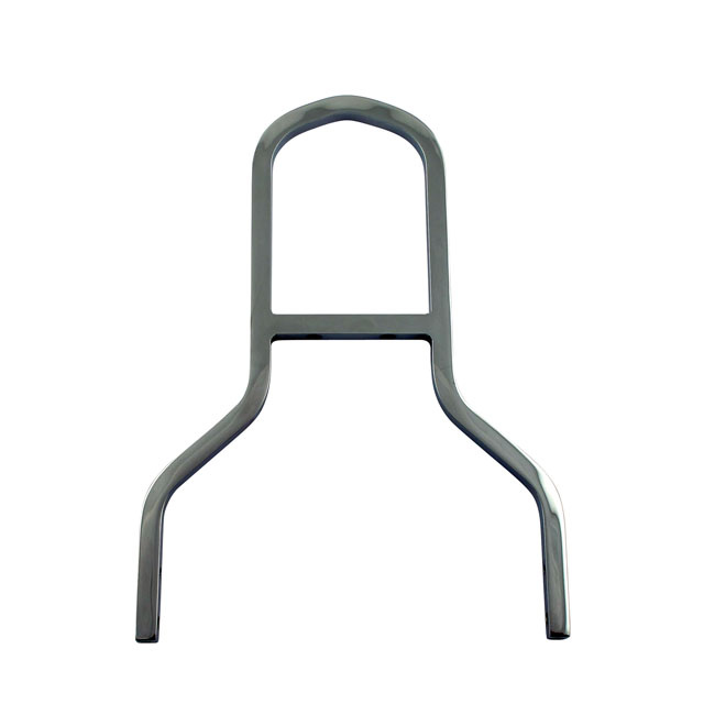 Sissybar Upright 11 Inch, Chrome  Chrome. Bar Width At