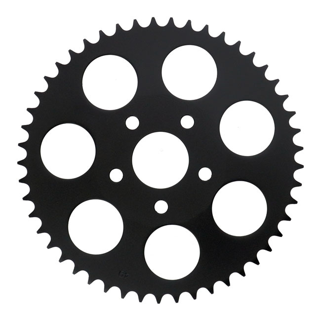 Rear Sprocket, Black. 49T 73-85 4-Sp B.T., 79-81 Xl