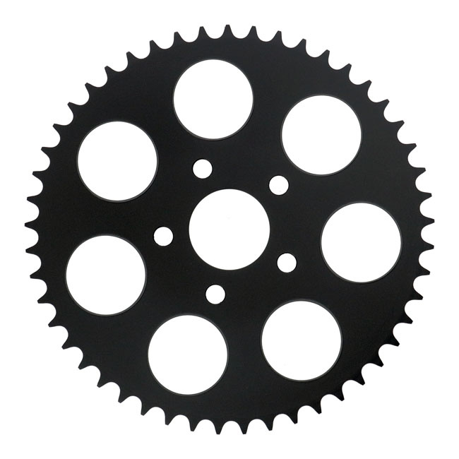 Rear Sprocket, Black. 49T 73-85 4-Sp B.T., 79-81 Xl