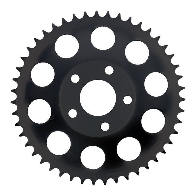 Rear Sprocket, Black. 47T 82-85 Fxr, 73-99 Style Offset Chop  50Mm Id,