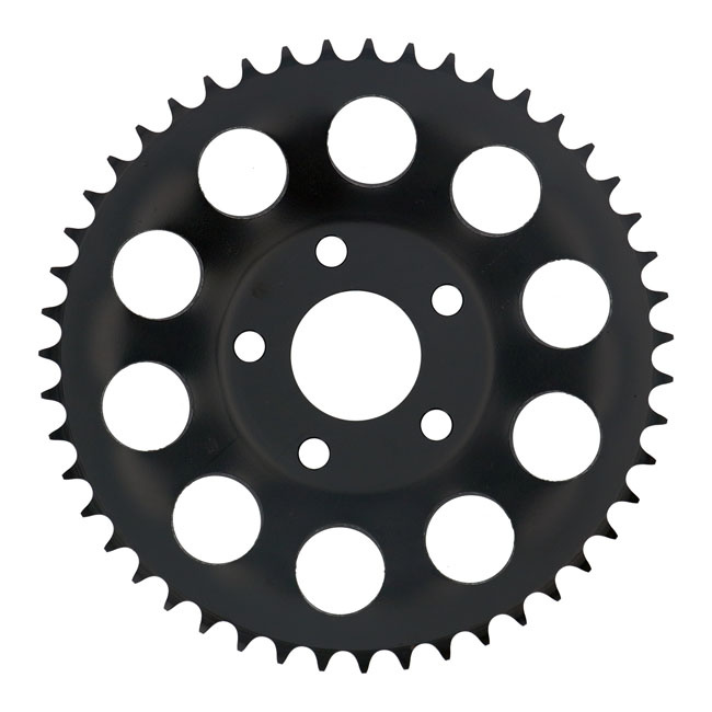 Rear Sprocket, Black. 47T 82-85 Fxr, 73-99 Style Offset Chop  50Mm Id,