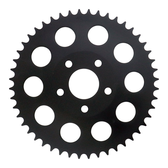 Rear Sprocket, Black. 48T 82-85 Fxr, 73-99 Style Offset Chop  50Mm Id,