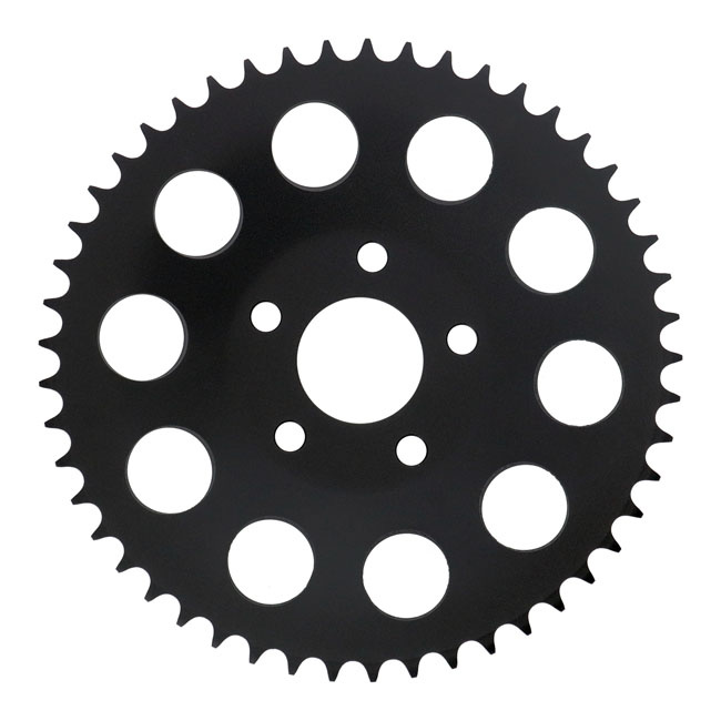 Rear Sprocket, Black. 49T 82-85 Fxr, 73-99 Style Offset Chop  50Mm Id,