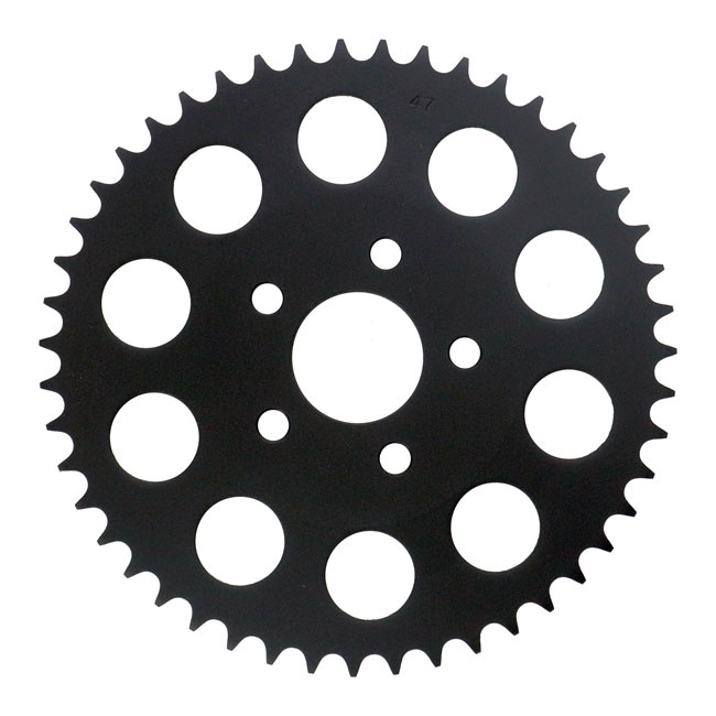 Rear Sprocket, Black. 47T 82-85 Xl