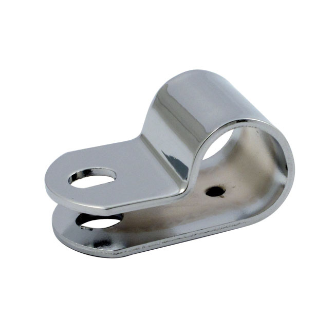 Spotlamp / Passing Lamp Mounting Clamp. Chrome 68-E82 Fl, Flh
