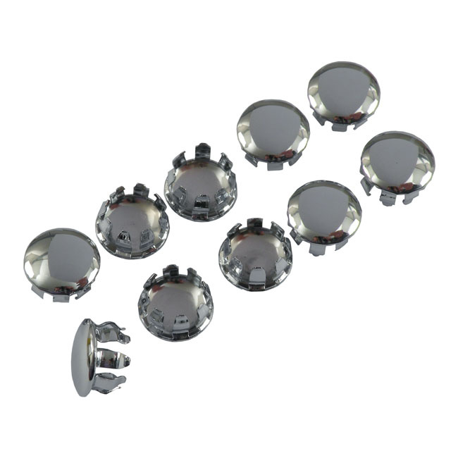 Lowrider Dash Plugs, Small. Chrome 77-85 Fx