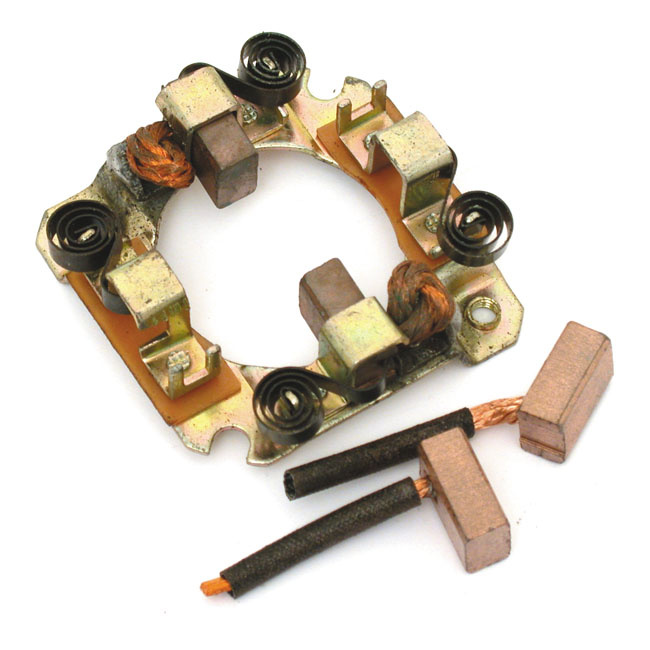 Brush Set & Holder Kit, Hitachi Starter Motor 1982 Flh Classic, 83-84