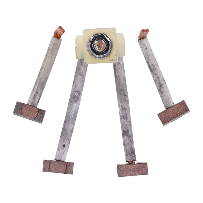 Brush Set (4), Prestolite Starter Motor 67-80 Xl, L66-82 Fl, 80-83 Flt