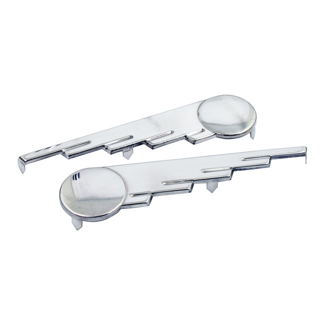 Saddlebag Trim, Speed Ball Wings. Stainless