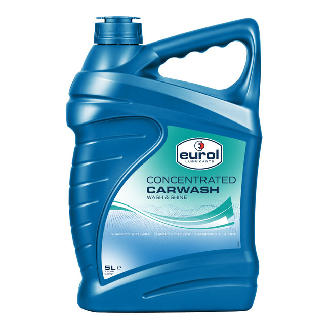 Eurol, Wash & Shine Carwash 5L  5Liter Can. Concentrated. Dillute 1:10