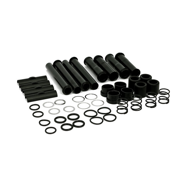 Complete 91-03 Xl Multiple-Parts Pushrod Cover Kit. Black 91-03 Xl