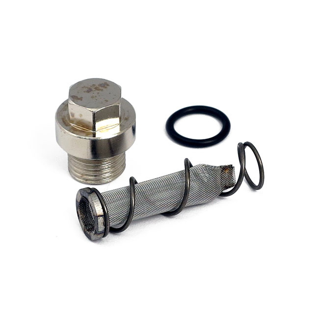 Oil Screen Kit, Crankcase. 81-99 B.T. 81-99 Big Twin (Excl. Twin Cam)