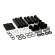 Complete 04-up XL multiple-parts pushrod cover kit. Black 04-22 XL Complete 04-up XL multiple-parts pushrod cover kit. Black 04-22 XL