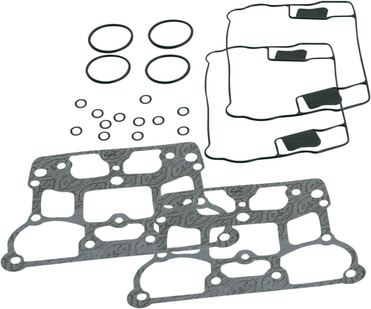 S&S Cycle Replacement Gasket Kit For Die-Cast Rocker Cover 904110 Gask