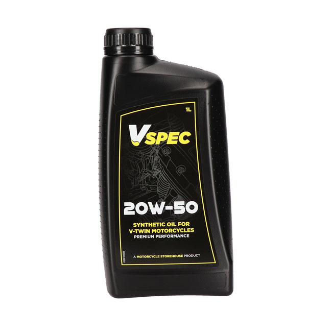 Vspec, 20W50 Full Synthetic Motor Oil. 1 Liter Bottle.