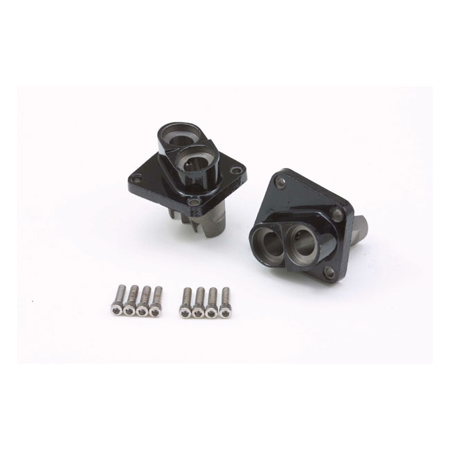 Shovel Tappet Block Set Front/Rear. Black 53-84 B.T. . 53-E76 B.T. Req
