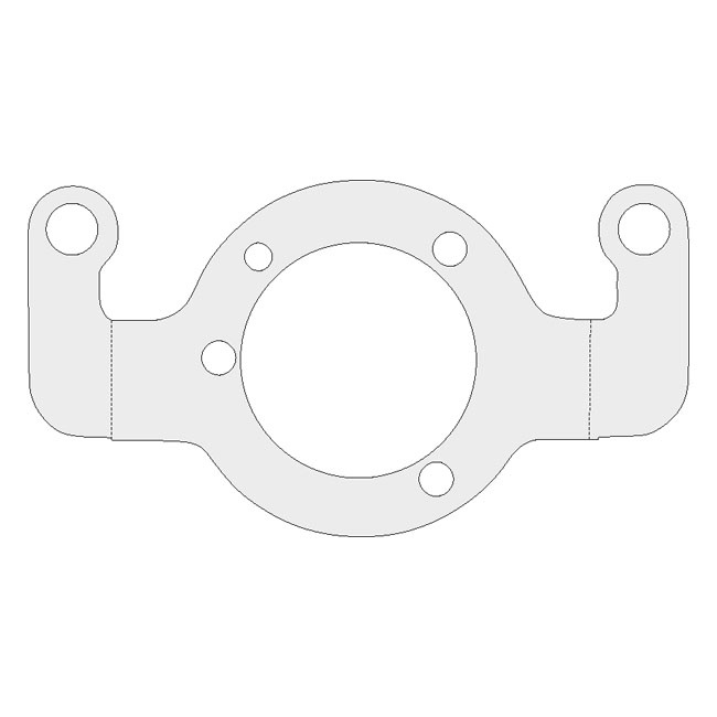 Air Cleaner Adapter Bracket. Chrome 90-17 Evo B.T. And Twin Cam With C