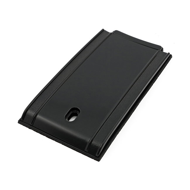 Evo Softail Die-Cast Dash Panel. Black 84-99 Softail