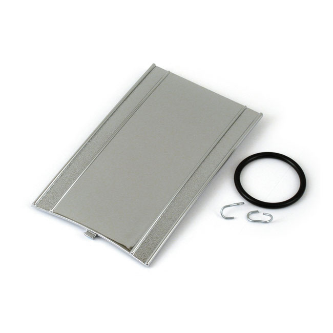 Die-Cast Dash Panel. Chrome 68-86 Fl, Fxwg, 84-99 Softail. Models With