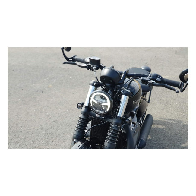 Motone, Wrap-Around Turn Signal Brackets, 47Mm Forks All Models With 4